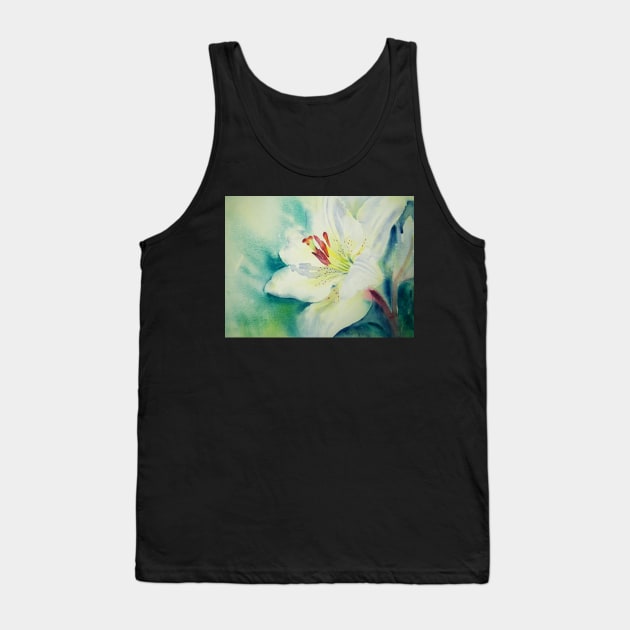 Lily White Tank Top by RSHarts